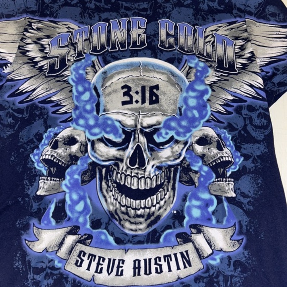 Stone Cold‎ Steve Austin WWE Shirt Small